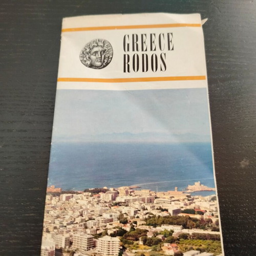 Τουριστικός οδηγός Greece Rodos No 21, 1970