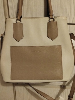 Francinel handheld bag like new made of high-quality faux leather