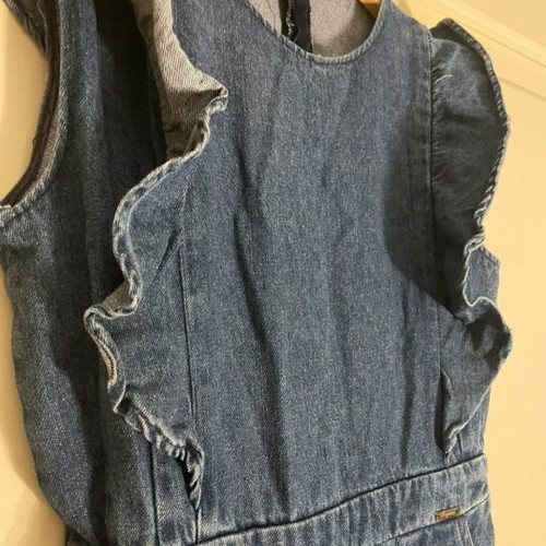 Regalinas jumpsuit medium blue like new