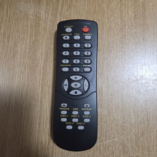 Remote control for CD changer with 5 discs new, compatible with RC400
