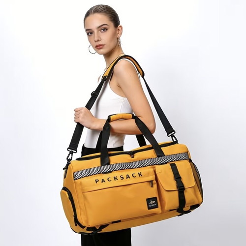 A.S. 98 travel duffel bag, yellow