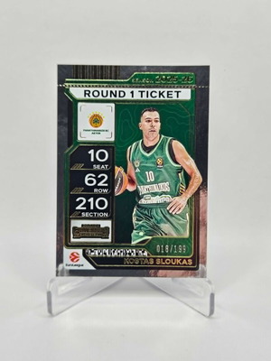 Panini Contenders Euroleague Kostas Sloukas card like new