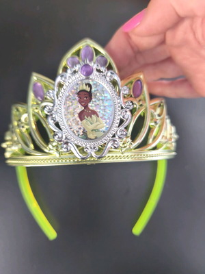 Κορώνα στέκα Disney Princess Tiana σαν καινούργιο, πολύχρωμο