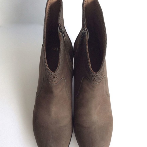 AERIN brown suede ankle boots used, size 39.5