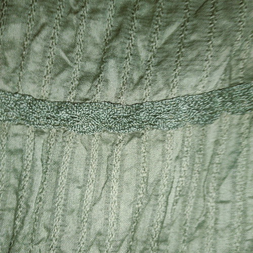 Bon'A Parte midi skirt olive green like new, 100% cotton