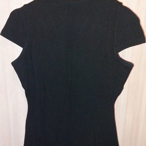 Zara blouse S used, slim fit, elastic, black