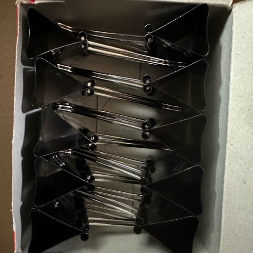 Metal Binder Clips new, 100 pieces 41mm & 51mm