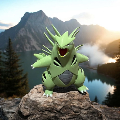 Pokemon Tyranitar Figure Johto new