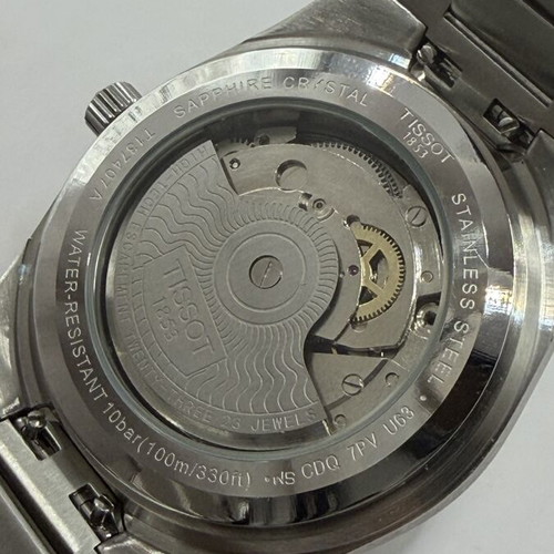 Tissot PRX Powermatic 80 watch with white dial