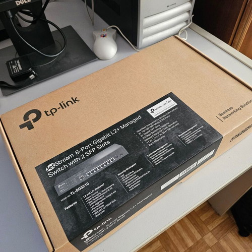 TP-LINK TL-SG3210 L2 Managed 10-Port 8 Gigabit 2 SFP Switch New