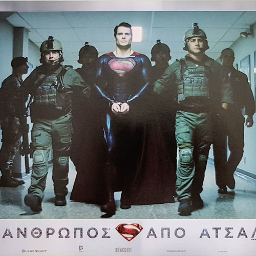 Man of Steel Movie Posters Set of 8 Like New