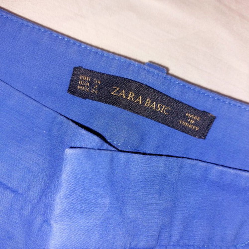 Zara pants used, light blue, size 34