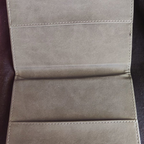 Passport holder, gray