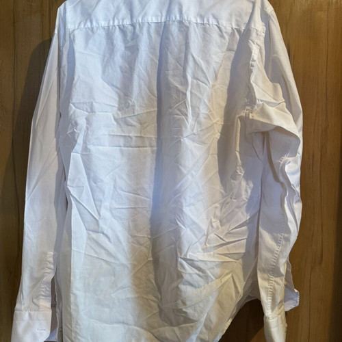 Long Sleeve Button Shirt XXL White used