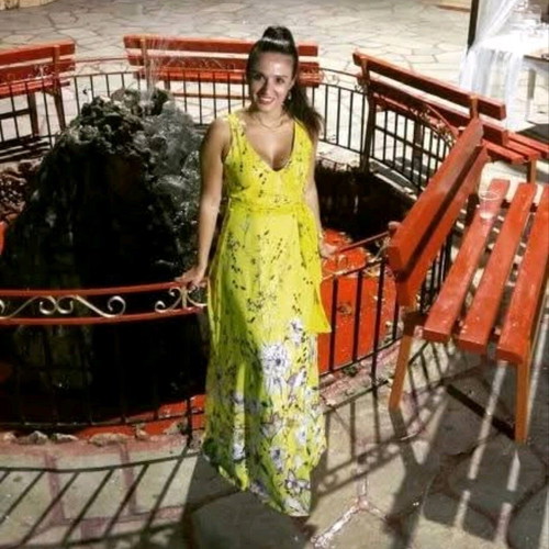 Enzzo long dress like new, yellow, size S