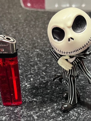 Disney The Nightmare Before Christmas 4" Jack Skellington Glow Head σαν καινούργιο