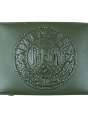 Replica German Steel Soldier Belt Buckle WW2 Wehrmacht new