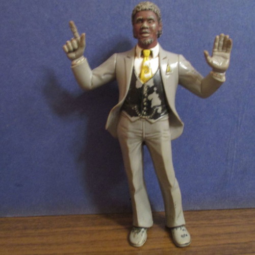 Rubber figure Giants of Catch WWF 1988 LJN Big Slick used