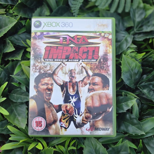 TNA iMPACT! Xbox 360 game used, wrestling action