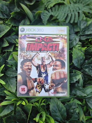 TNA iMPACT! Xbox 360 game used, wrestling action