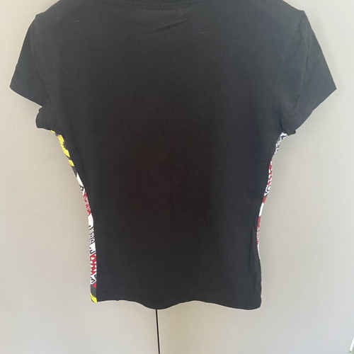 Love Moschino T-shirt with sequins and rhinestones, size S