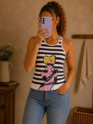 Miss Sixty cotton tank top (XS)