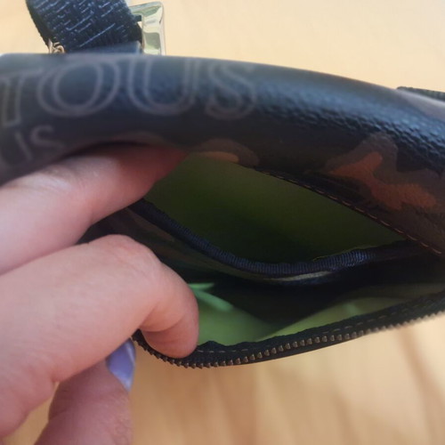 Tous Camo Bear crossbody bag like new, black