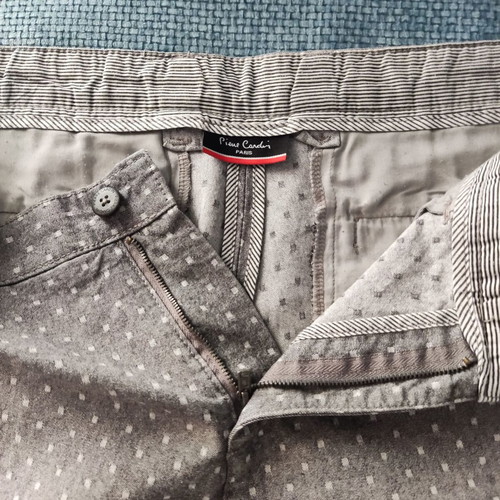 Pierre Cardin men's shorts size 34 like new, white and gray