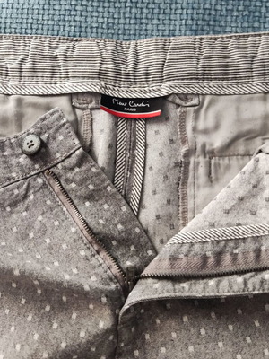 Pierre Cardin men's shorts size 34 like new, white and gray