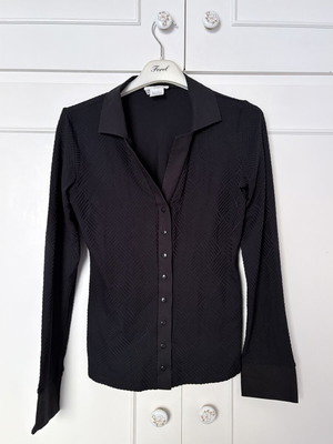 NaraCamicie women's shirt like new, black, size S