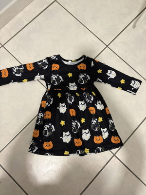 Halloween dress for 2-year-old girl, like new