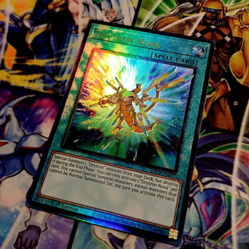 Drytron Nova RA04 Prismatic Ultimate Rare Yu-Gi-Oh! card