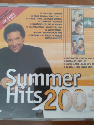 CD Summer Hits 2001 μεταχειρισμένο, συλλογή ξένων επιτυχιών