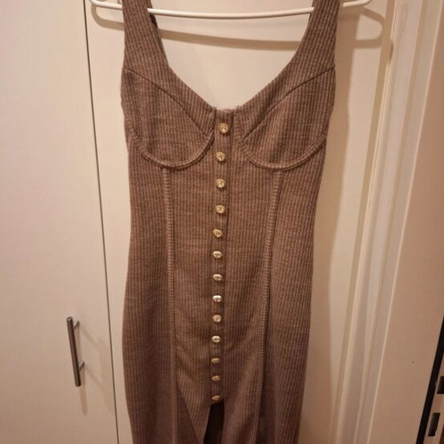 Lavish Lounge Brown Dress with Straps like new, sizes S and M