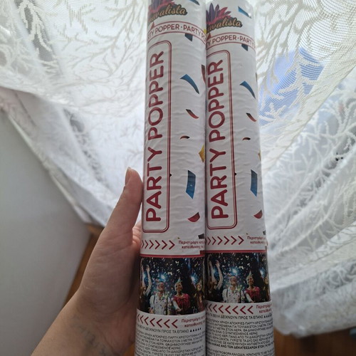 Carnivalista Large Party Popper Confetti Cannons, set of 2