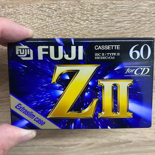Fuji ZII 60-minute audio cassette new