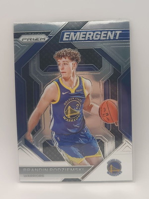 Brandin Podziemski Panini Prizm 2023-24 Insert Card new