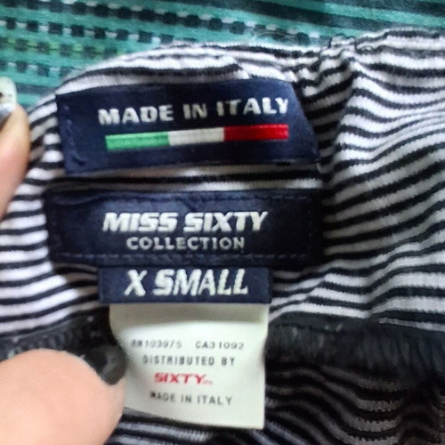 Miss Sixty Vintage 2-in-1 Y2K Denim Dress XS like new