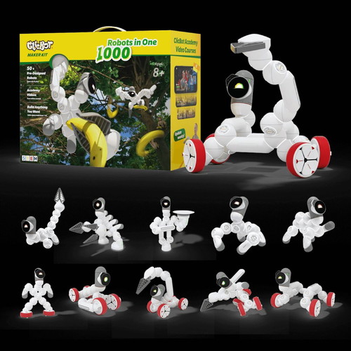 Clicbot Maker Kit Robot STEM Kit like new, fully functional