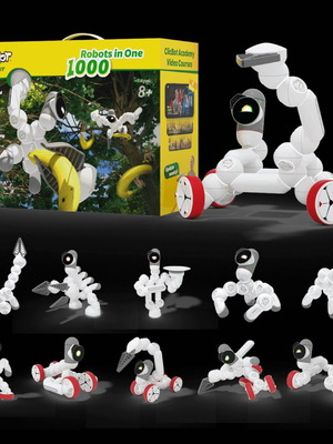 Clicbot Maker Kit Robot STEM Kit like new, fully functional