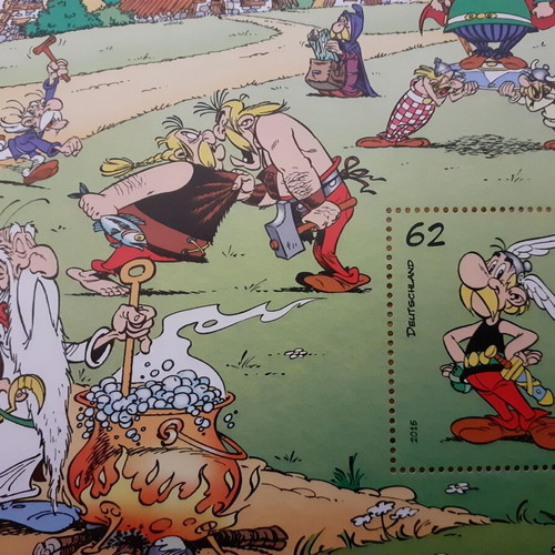 Φεγιέ Γαλατικό Χωριό Asterix & Obelix block 80 καινούργιο (2015) Deutschland