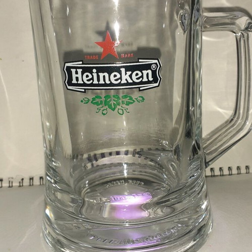Heineken Tankard 0.5L Beer Glasses New Large