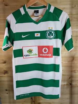 Omonia Nicosia 2012/2013 Home Shirt used, authentic, size Small