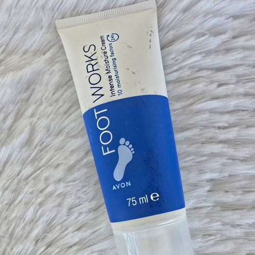 Avon Foot Works Intense Moisture Cream 75 ml new