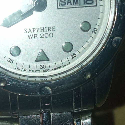 Citizen Sapphire WR200 watch for repair or spare parts, like new