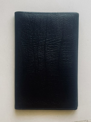 Freudenberg leather men's wallet vintage, black