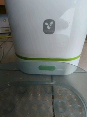 Sterilizer and bottle warmer used, sold together