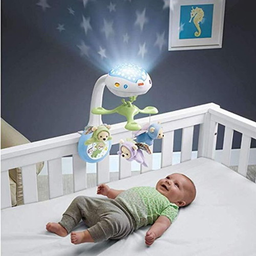 Fisher Price Butterfly Dreams musical baby mobile with rotating bears