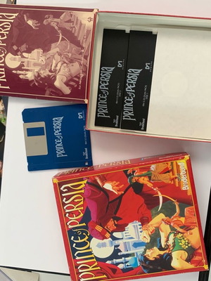 Prince of Persia PC like new, Broderbund, highly collectible