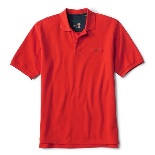Polo Orvis Signature T-shirt red size XXL like new